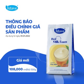 Bột milk foam Luave