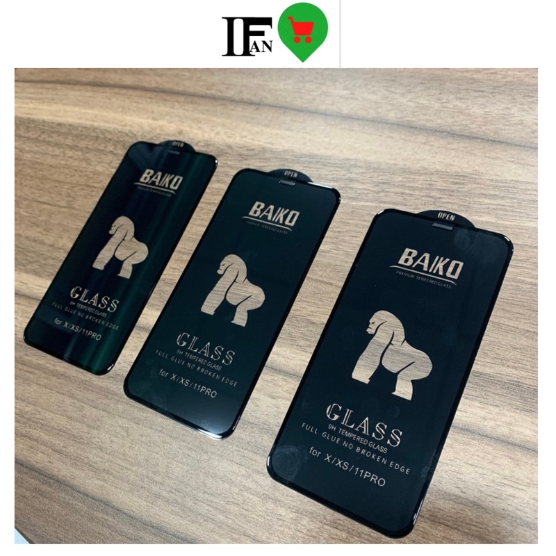 Cường Lực Iphone BAIKO KingKong Full Màn 6/7/8/X/11/12/13/14 Seri