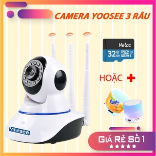 CAMERA KHÔNG DÂY GIÁM SÁT YOOSEE 3 RÂU | Full HD 1080P - 2MPX - NEW | THIẾT KẾ HIỆN ĐẠI