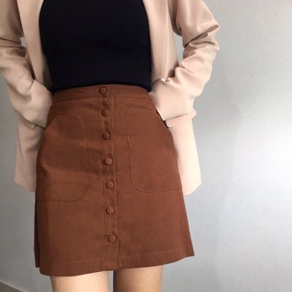 CC District - Chân váy thiết kế Capuchino Skirt