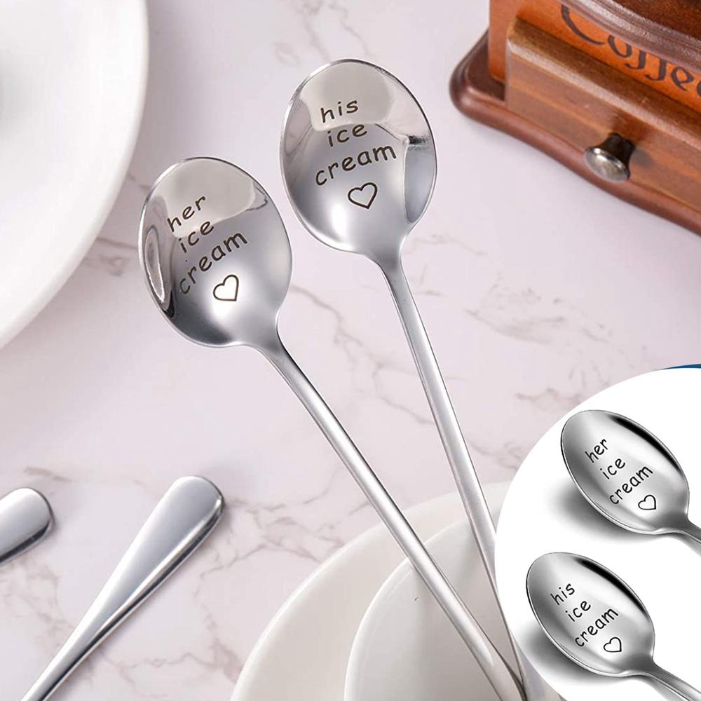 Muỗng Cà Phê Tay Cầm Dài Dùng Làm Quà Tặng Năm Mới