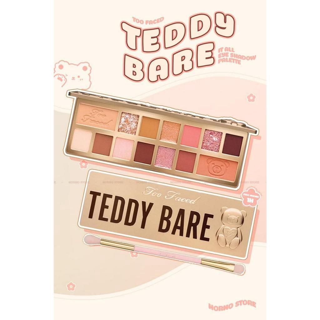 Bảng Phấn Mắt Too Faced - Teddy Bare It All Eye Shadow Palette