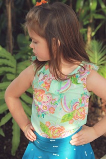 G18👚RẬP GIẤY (BẢN VẼ) TỰ MAY ÁO BÉ GÁI (1-14 tuổi)