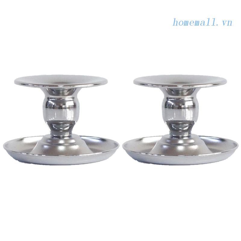 Ho Bộ 2 Chân Đế Đèn Cầy Bằng Silicon
