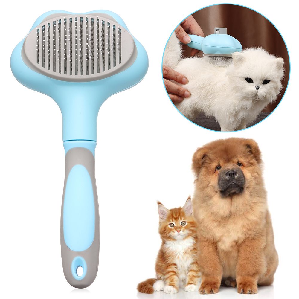 Lược chải lông mát xa cải thiện tình trạng rụng lông cho thú cưng