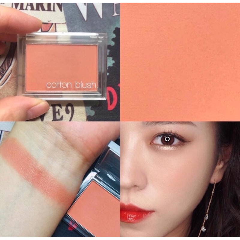 [ Missha ] Phấn má Cotton Blush 4g