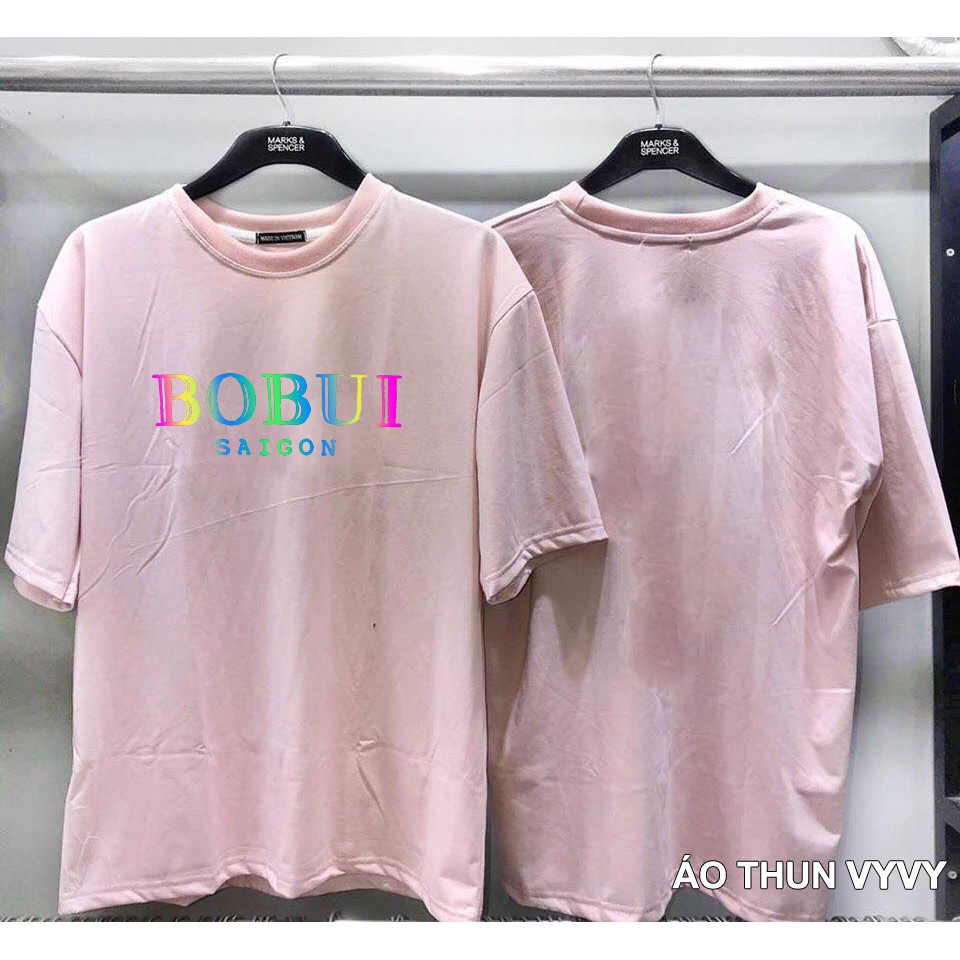 Áo Thun Phản Quang BOBUI Cotton 75% Form Rộng Unisex Nam Nữ Rẻ Đẹp HaiHaiShop, Ken T-Shirt. | BigBuy360 - bigbuy360.vn