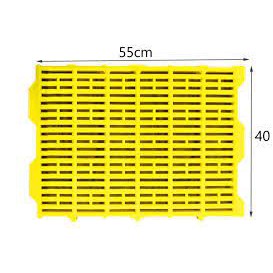 Tấm lót sàn nhựa chăn nuôi chó mèo  kích thước 55*40*2cm)