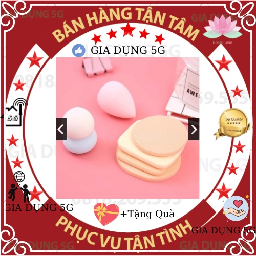 SET 6 mút trang điểm nhiều kiểu dáng đa chức năng KELI