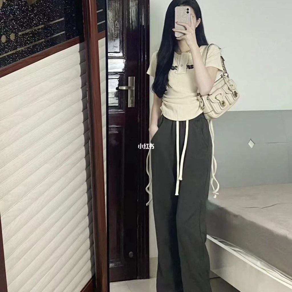 Áo Thun Tay Ngắn Cổ Tròn Thời Trang Sành Điệu Cho Nữ