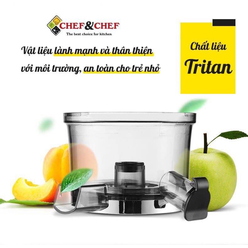 MÁY ÉP CHẬM CHEF&amp;CHEF CH-333 CAO CẤP [BẢO HÀNH 12 THÁNG]