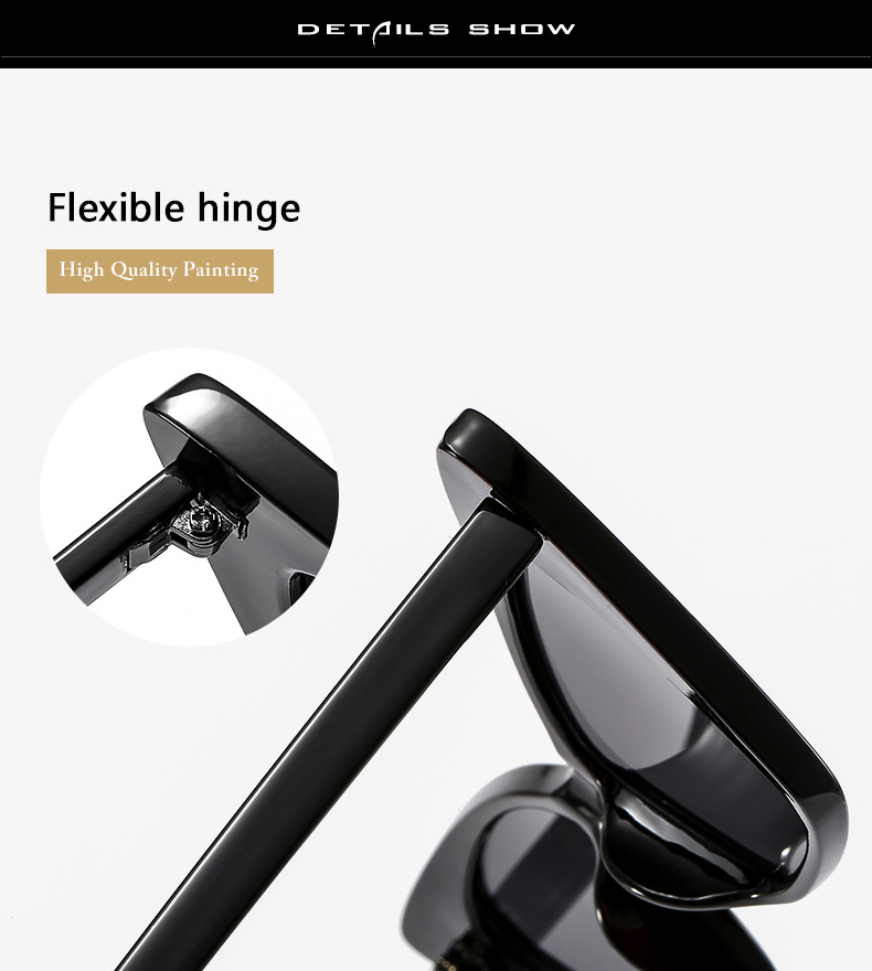 Kính mát kiểu mắt mèo phong cách Phương Tây vintage thời trang dành cho nữ