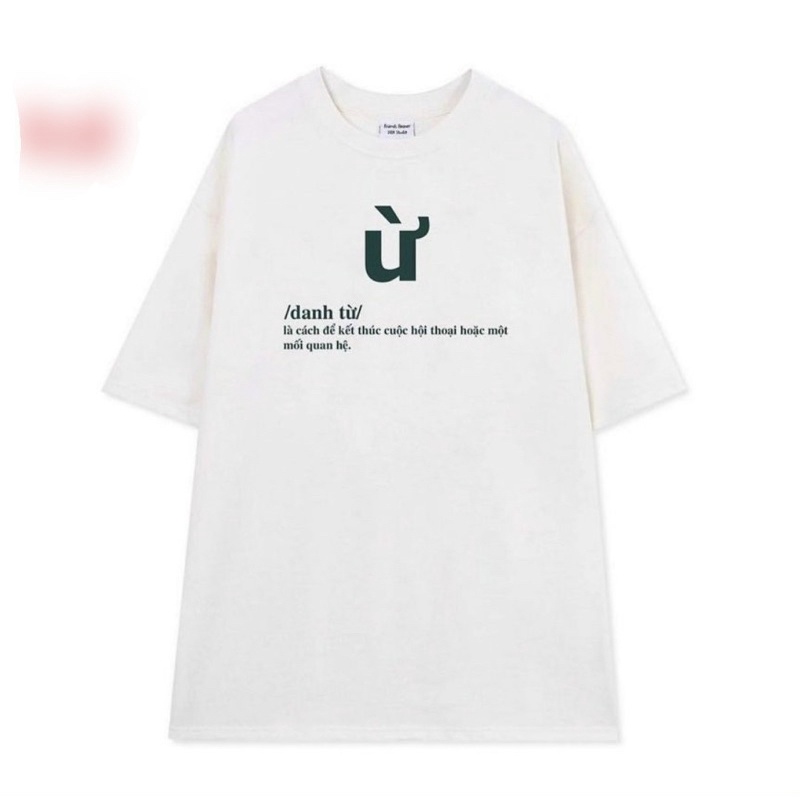 Áo Thun Tay Lỡ Ừ T-SHIRT Form Rộng Vải Thun Cotton Phong Cách Nam Nữ Unisex (Ảnh Thật/ Có Sẵn)
