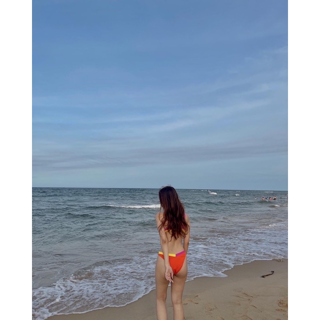 KINI BIKINI SET - Đồ Bơi 2 Mảnh Kiểu Dáng Thể Thao Có Dây Tăng Đơ Điều Chỉnh