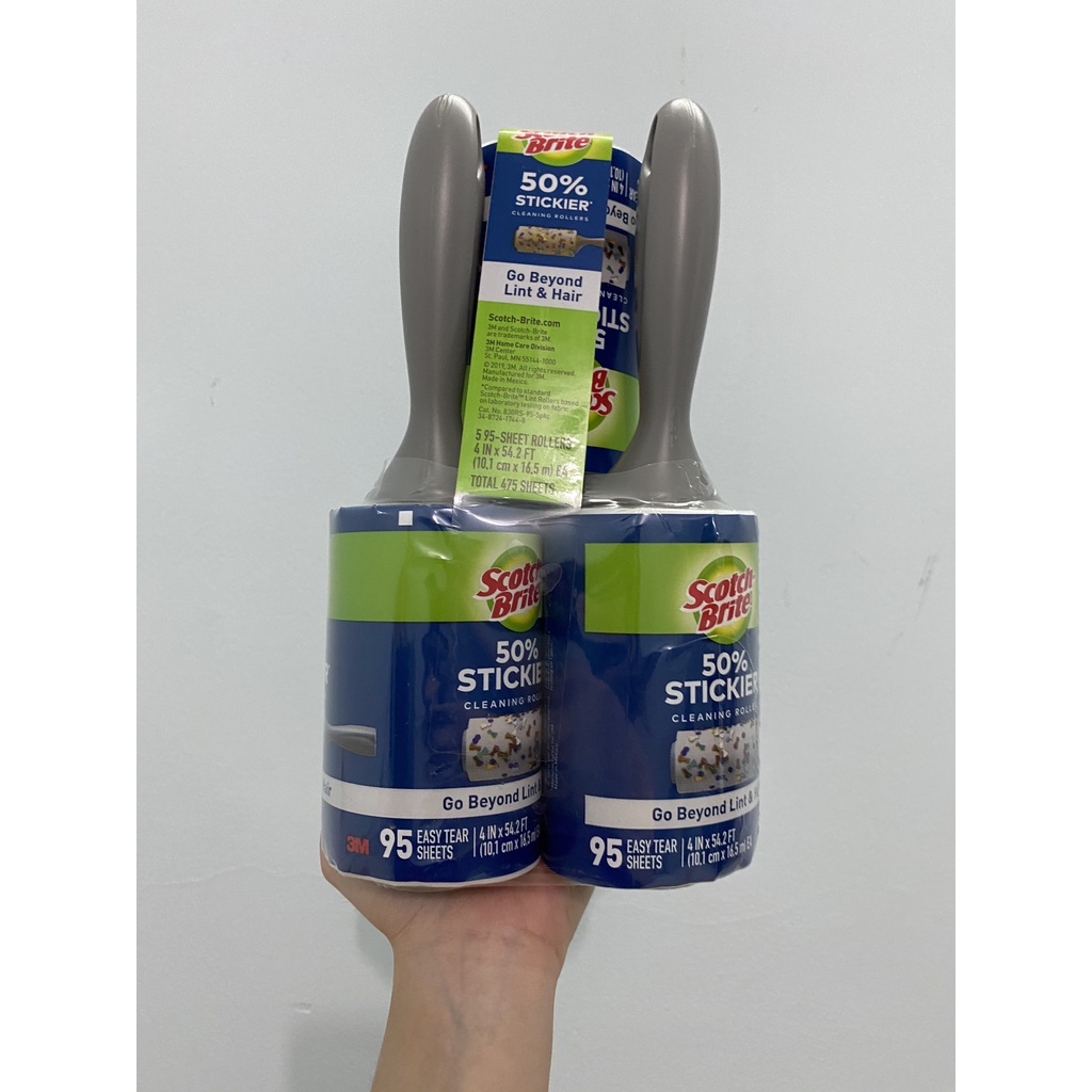 Cây lăn bụi Scotch Brite 3M 95 LỚP của Mỹ