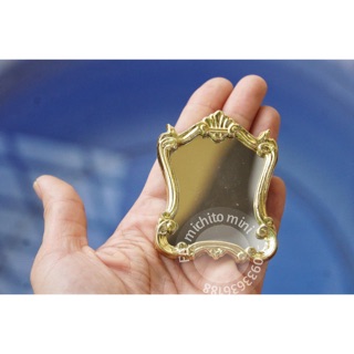 Mô hình gương mini hoa văn cho dollhouse