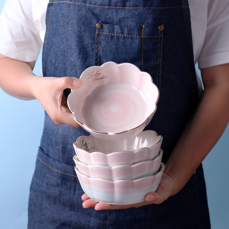 Bát gốm đựng món tráng miệng bằng gốm sứ cao cấp