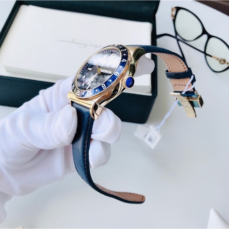 Đồng hồ nam SalvatoreFerragamo 1898 Sport GMT Men’s Watch - Mang hơi hướng mạnh mẽ của Ro.lex Pepsi... swiss made