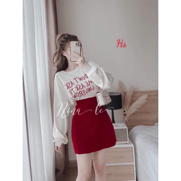 Sét váy Dont đỏ HSU1