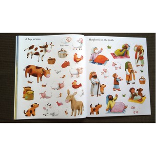 Bộ nhập - STICKER BOOK - Nativity
