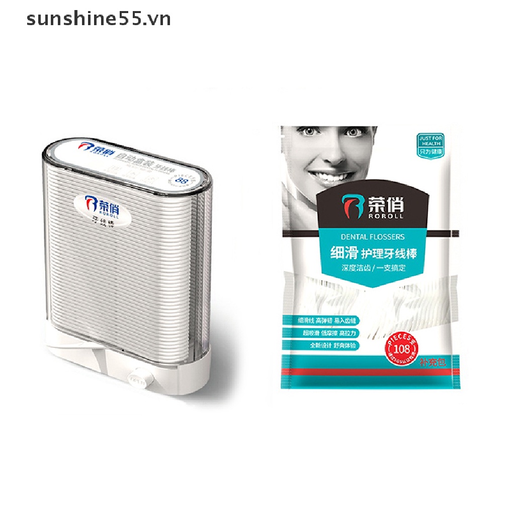 Hộp 88 Tăm Chỉ Tự Động Chăm Sóc Răng Miệng Tại Nhà / Khách Sạn