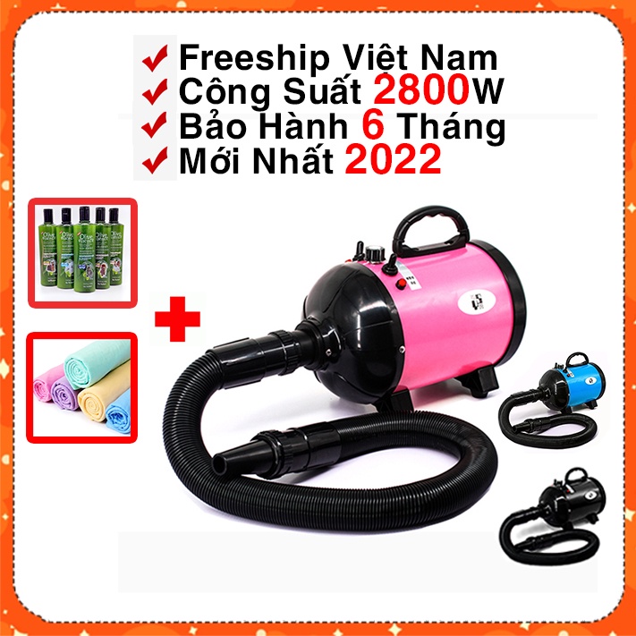 Máy Sấy Lông Chó Mèo 2800W New Model 2022 (Các Bạn Chat Với Shop Để Lấy Mã FreeShip Extra Nhé)