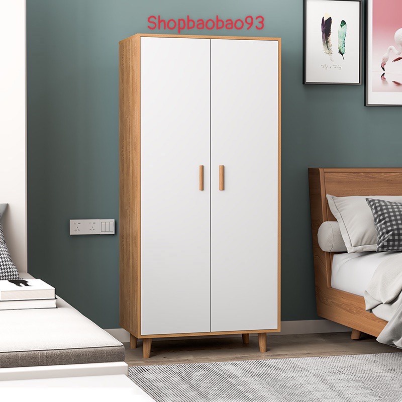 Tủ Quần Áo Tủ Gỗ Đựng Đồ Đa Năng Tủ Trang Trí Phòng Hiện Đại - H9