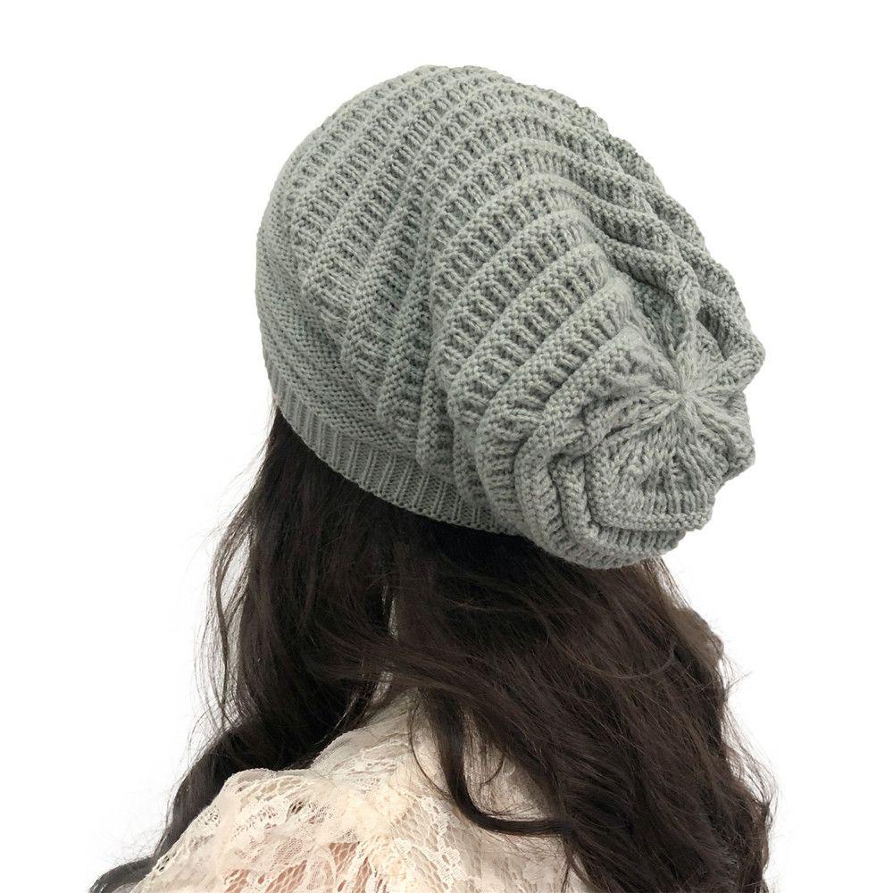 Mũ Len Slouchy Dệt Kim Kat1