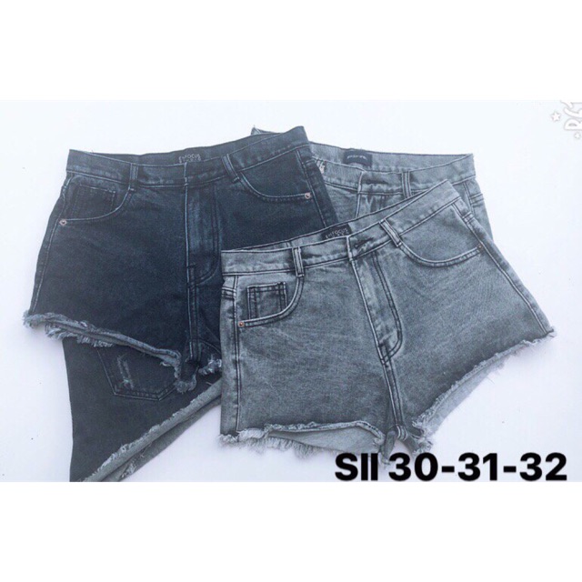 Quần short jean nữ