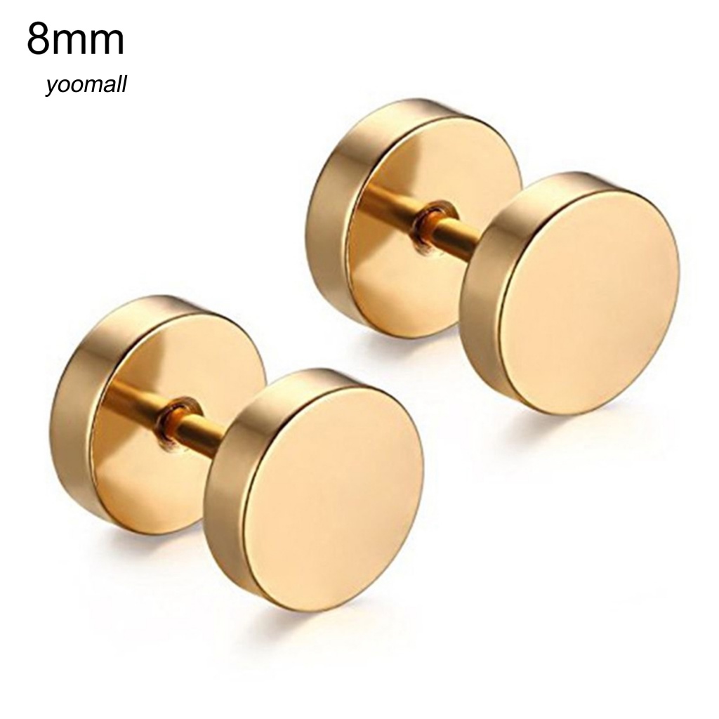 Khuyên Tai Hình Quả Tạ Đơn Giản Thân Thiện Với Môi Trường