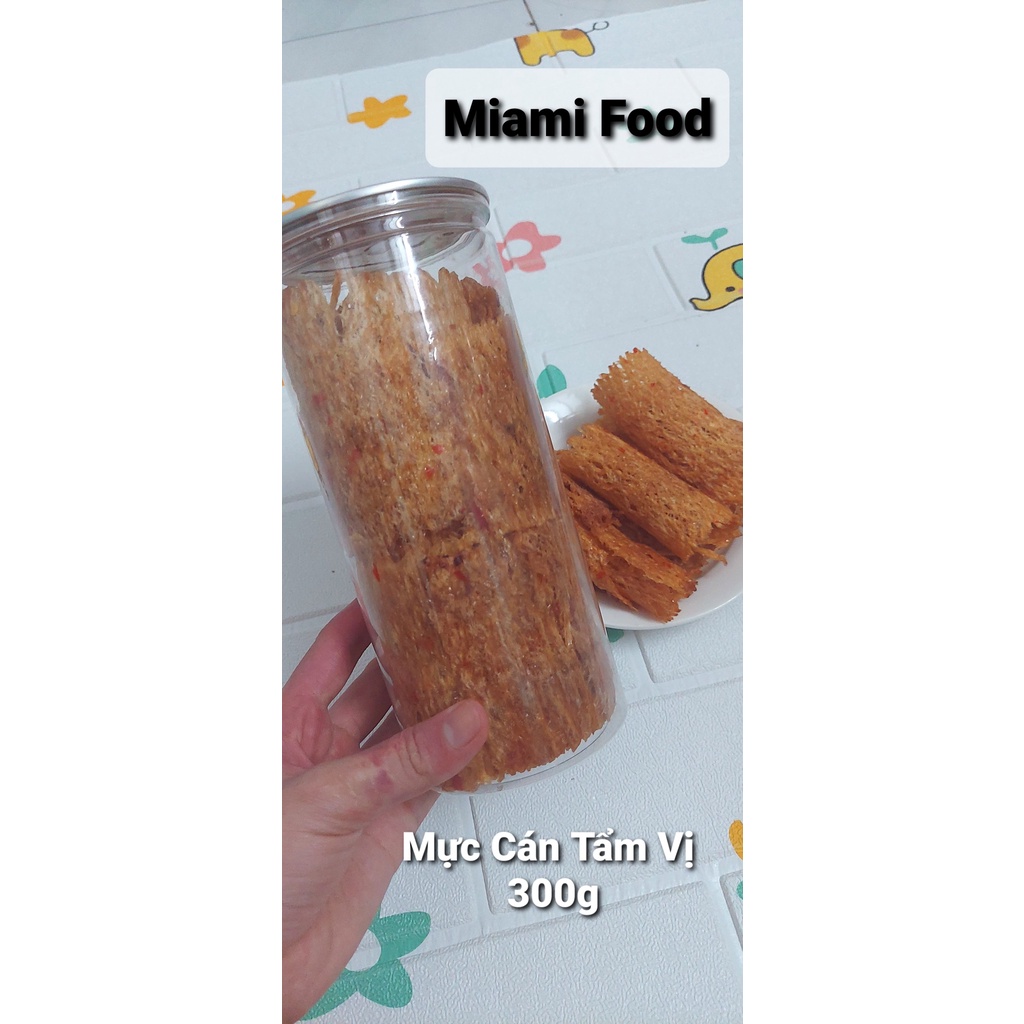 Mực cán tẩm gia vị ăn liền ( cay nhẹ) Miami Food | Hàng chất lượng | Ăn là nghiền | BigBuy360 - bigbuy360.vn