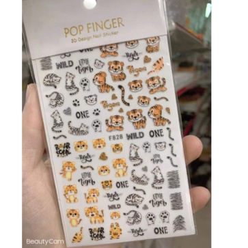 stikcer trang trí nail