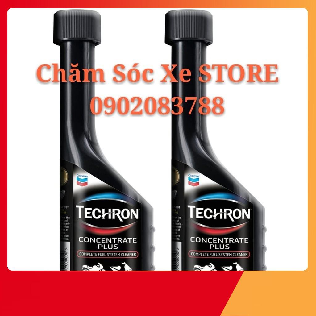 Bộ 2 Chai Dung Dịch Làm Sạch Động Cơ Xe Máy Caltex Techron Concentrate Plus 75ml