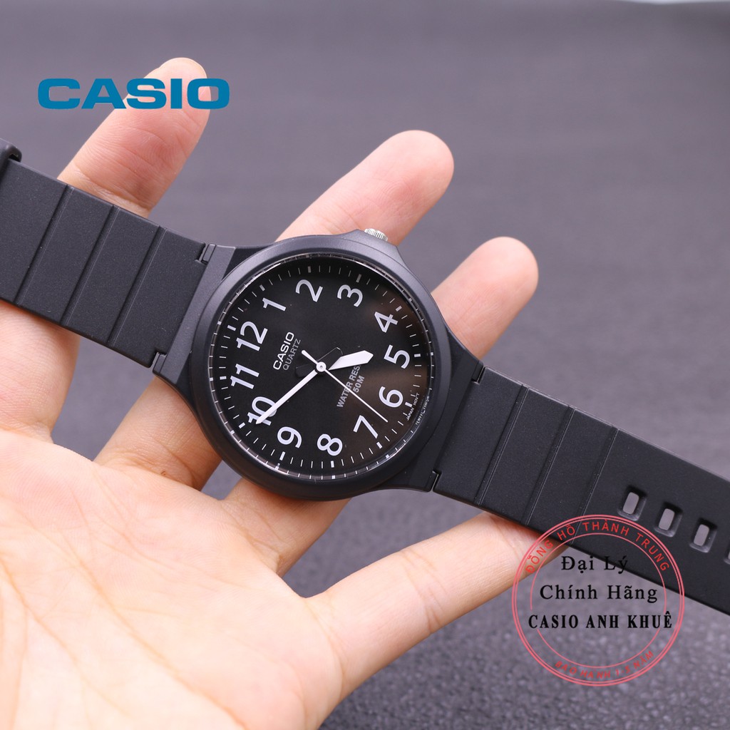 Đồng hồ Nam Casio MW-240-1BVDF dây nhựa