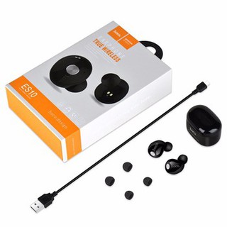 Tai nghe bluetooth hoco es10 cao cấp 2 tai - chính hãng