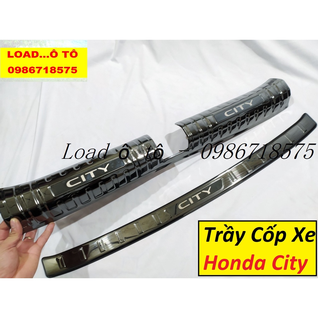 Chống Trầy Cốp Trong, Ngoài Xe Honda City 2022-2021 Mẫu Vân Titan Cao Cấp