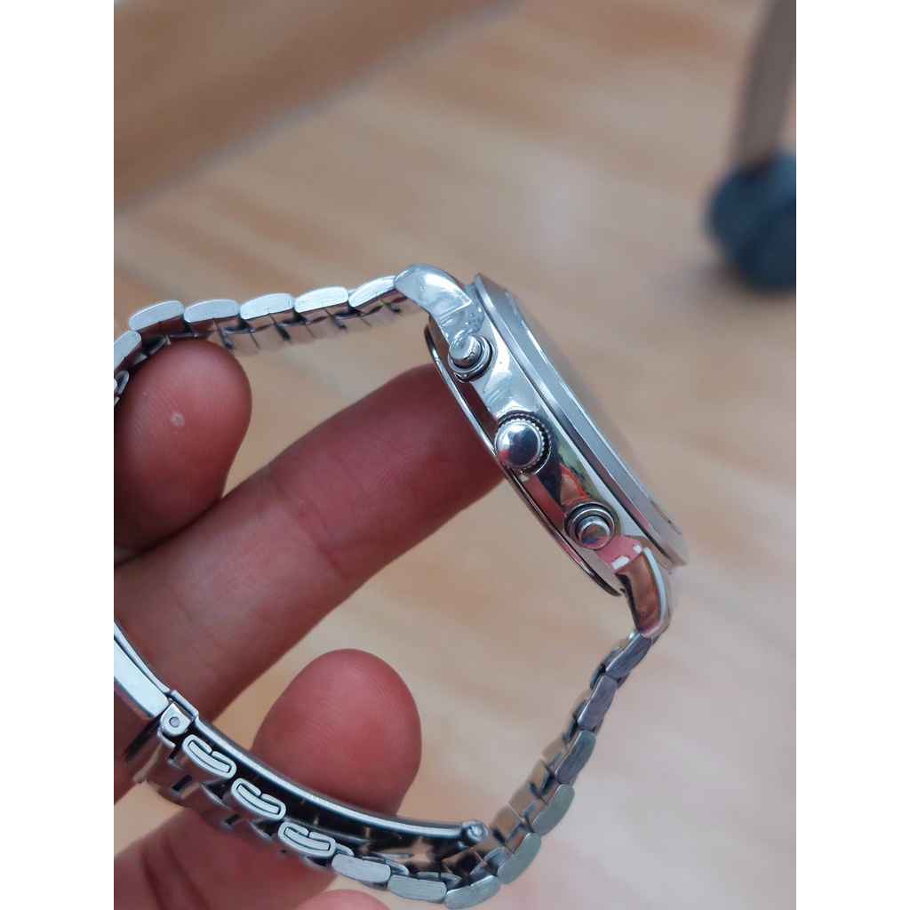 Đồng hồ nam Again 6 kim chạy pin hàng Si