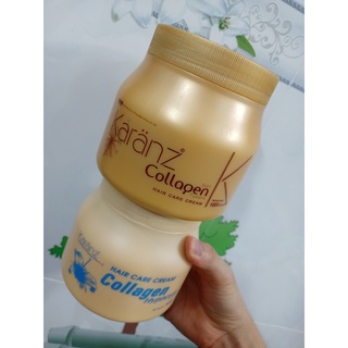1000ml Dầu hấp phục hồi tóc tóc Collagen Karanz