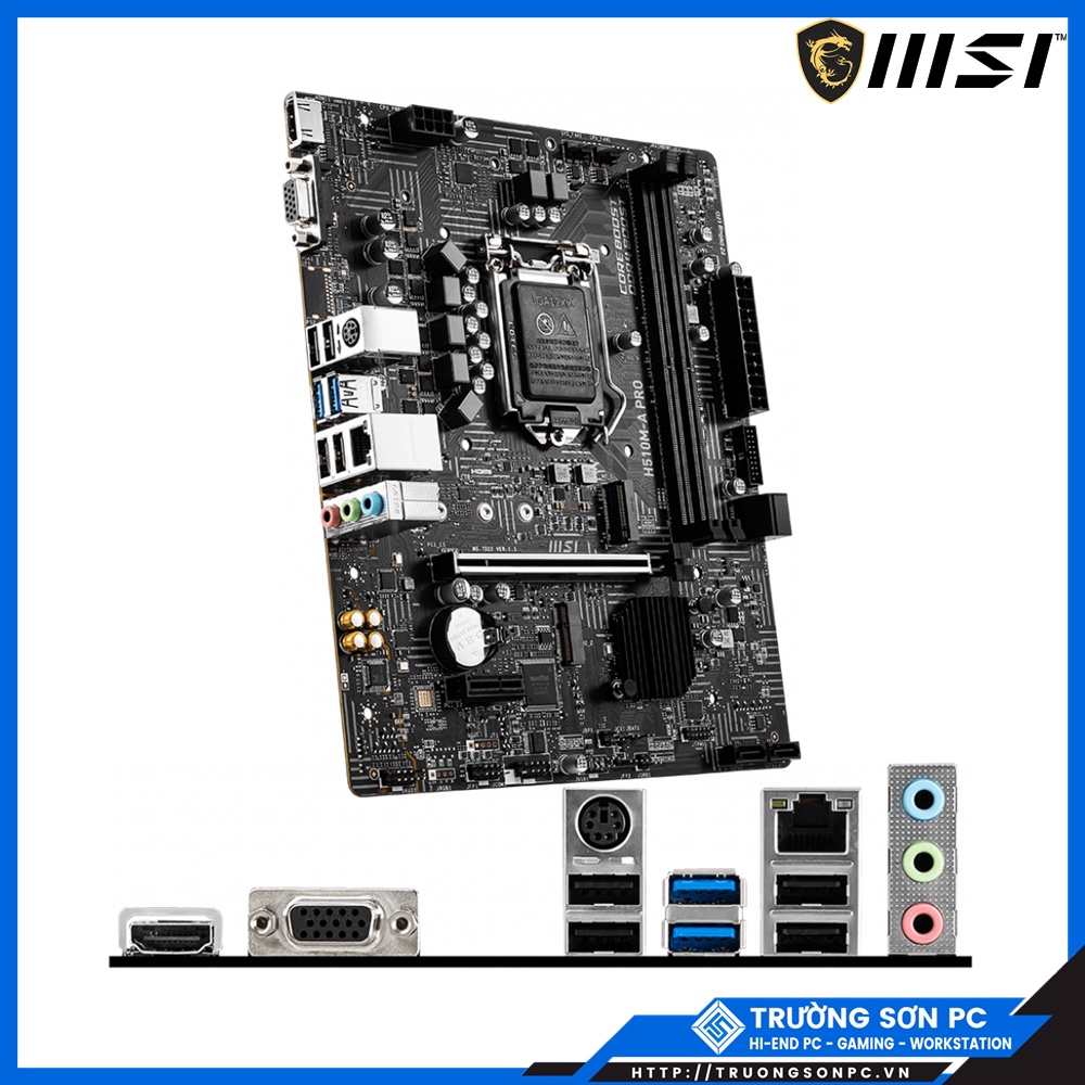 Mainboard MSI H510MA PRO M.2 NVME Connector | Socket 1200