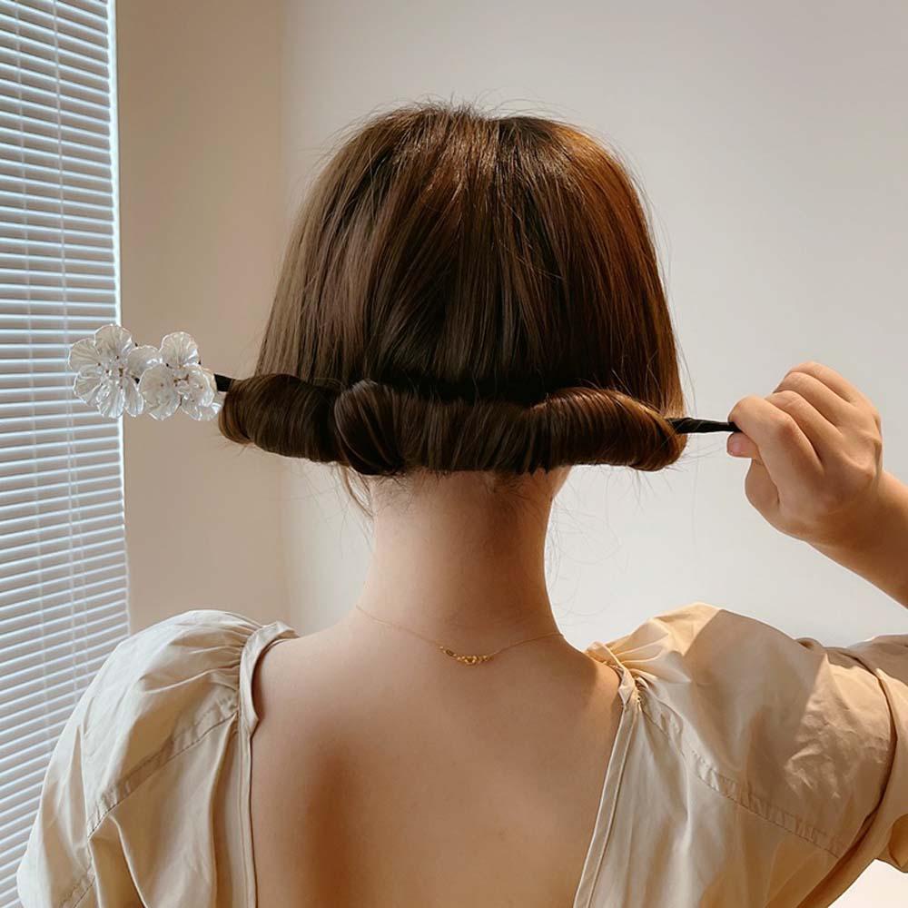 Kẹp Tóc Tạo Kiểu Hình Nơ Hoa Xinh Xắn Cho Nữ