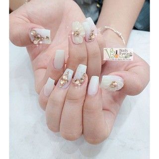 Móng úp nailbox thiết kế nước gạo