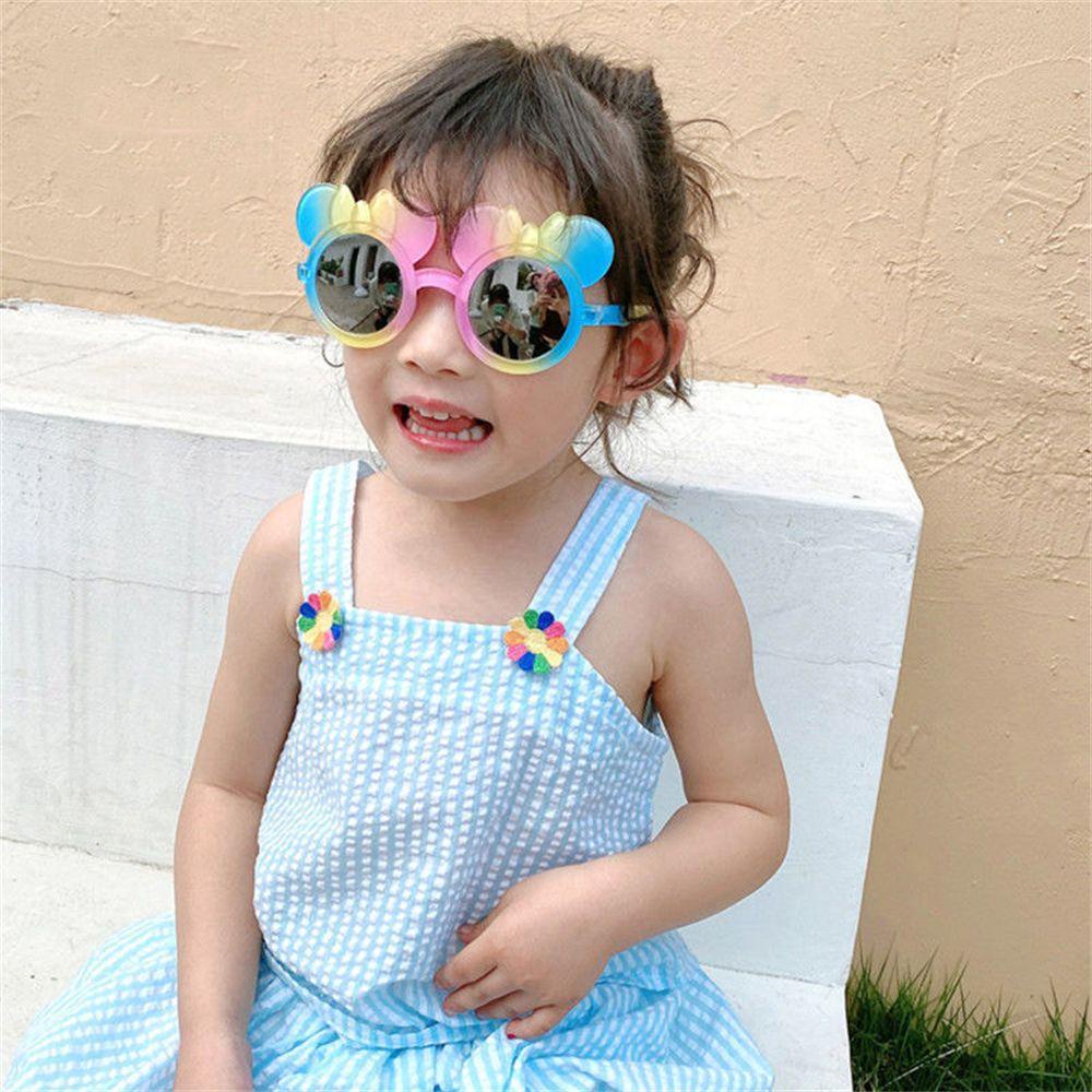 Kính Mát Hình Mickey Minnie Nhiều Màu Chống Tia UV Cho Bé