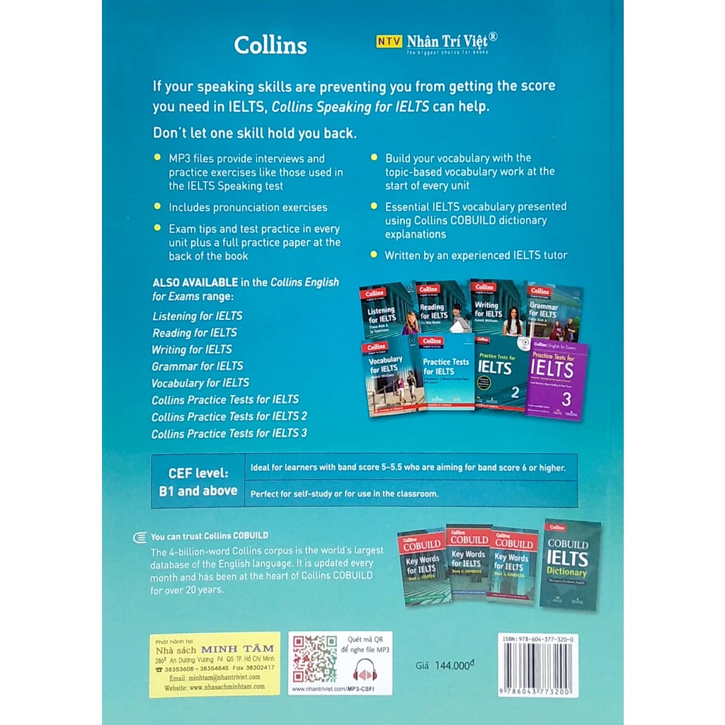 Sách Collins - Speaking For IELTS