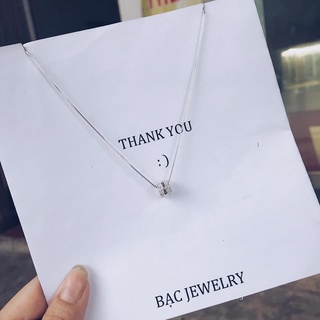 DÂY CHUYỀN MÌ MẶT BẠC LOVE