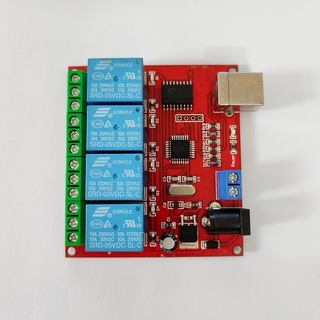 Relay 4 kênh 5v điều khiển qua cổng usb