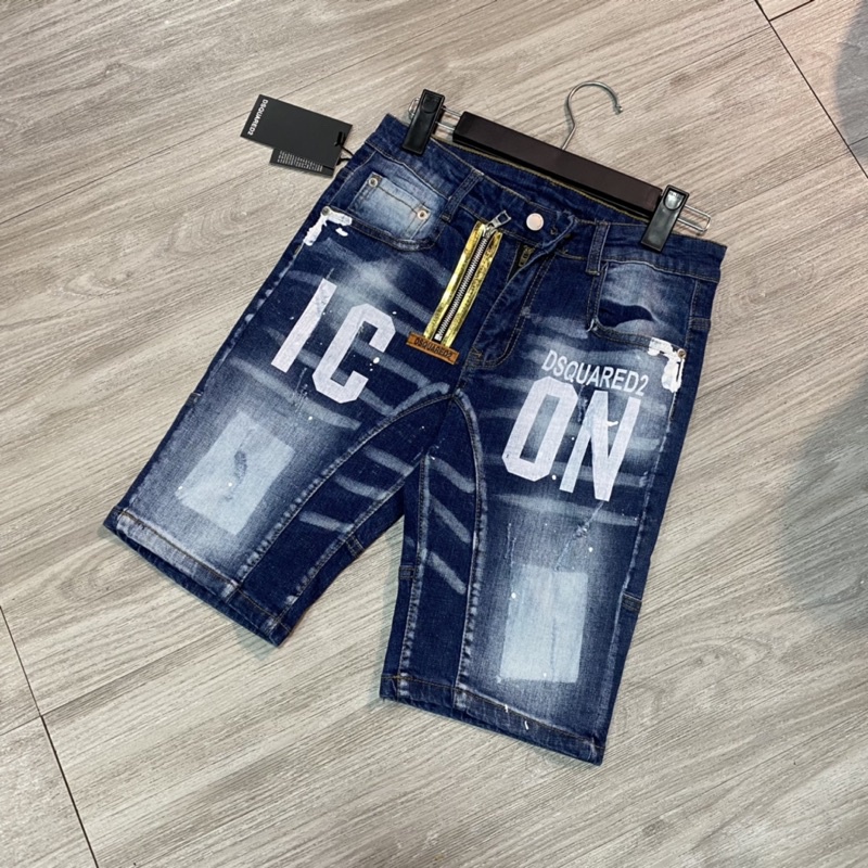 Quần short DSQ Icon thời trang, , quần bò ngố nam, Bin Store