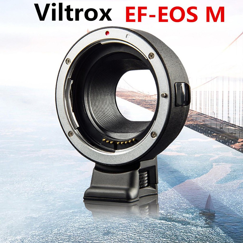 Ngàm chuyển Auto Focus Viltrox EF-EOS M Cho Canon M M1 M2 M3 M5 M6 M10 EF-M