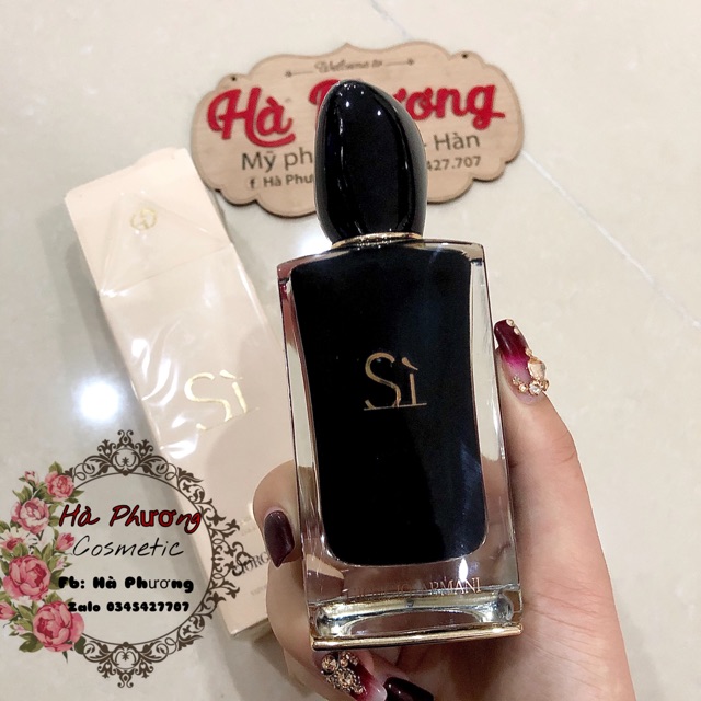 Nước hoa Sì đen GIORGIO Armani auth