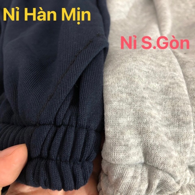 Quần nỉ nữ 🍀 jogger ống phồng cạp chun dáng rộng Hàn Quốc