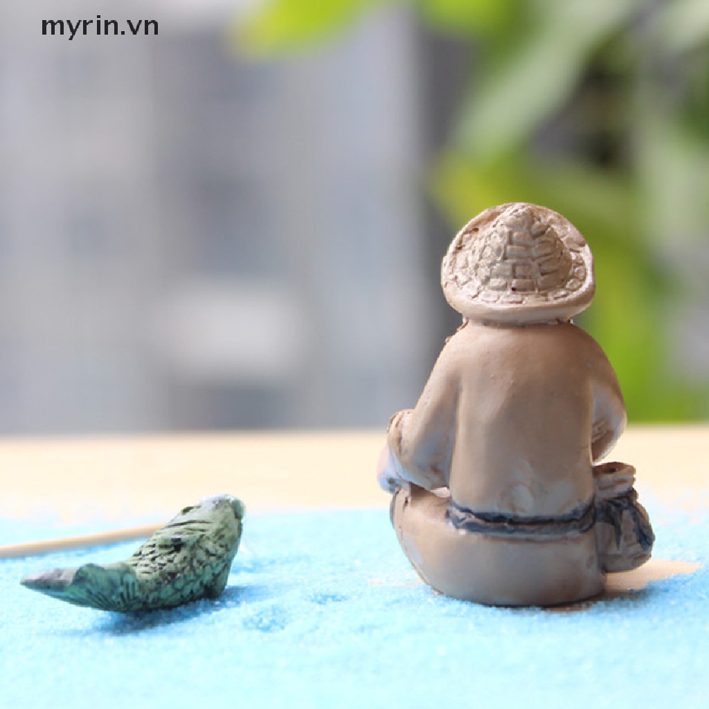Đồ trang trí Ông Già Câu Cá Trang Trí Sân Vườn